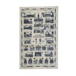 Oxford University Historical Teatowel